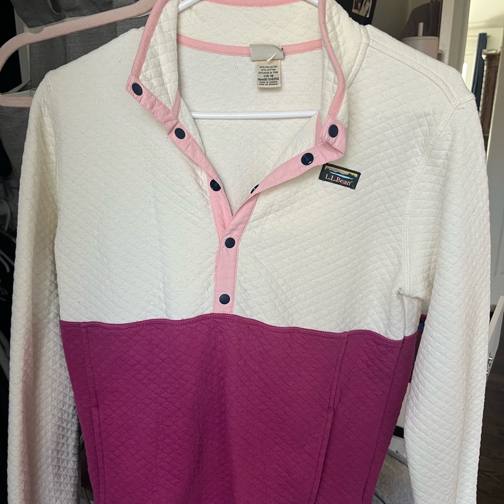 LL Bean quarter zip